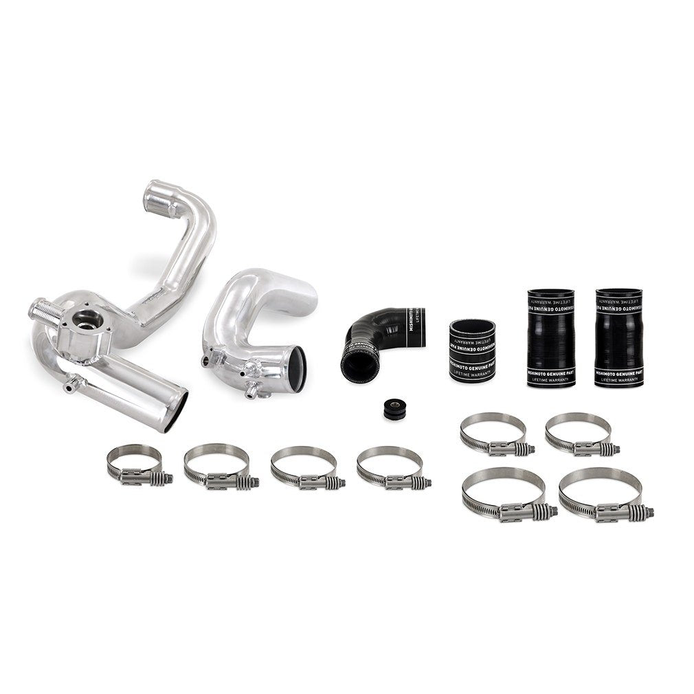 Mishimoto MMICP-BR23-21UHP High-Mount Intercooler Pipe Upgrade Kit, Fits Ford Bronco 2.3L 2021+, Polished