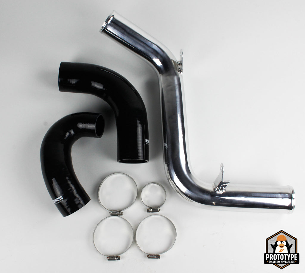 Mishimoto MMICP-FOST-13HP Ford Focus ST Hot-Side Intercooler Pipe, 2013-2018 Polished