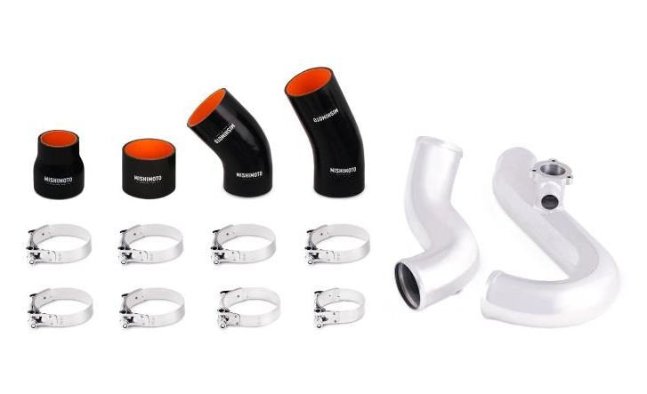 Mishimoto MMICP-MUS4-15P Ford Mustang EcoBoost Intercooler Pipe Kit, 2015+ Polished