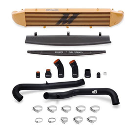 Mishimoto MMINT-FIST-14KBG Ford Fiesta ST Performance Intercooler Kit, 2014-2019 Black Pipes, Gold Cooler