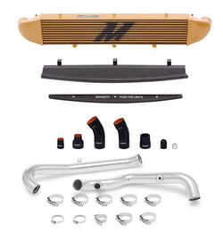 Mishimoto MMINT-FIST-14KPG Ford Fiesta ST Intercooler Kit, 2014-2019 Polished Pipes, Gold Cooler