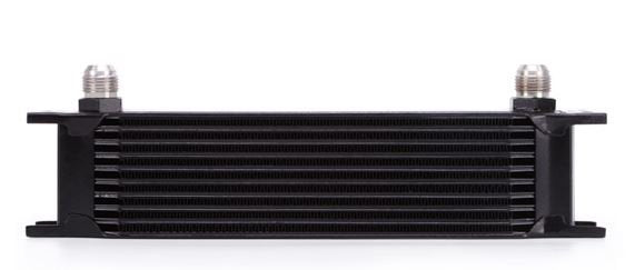 Mishimoto MMOC-10BK Universal 10 Row Oil Cooler, Black
