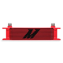 Load image into Gallery viewer, Mishimoto MMOC-10RD Universal 10-Row Oil Cooler, Red