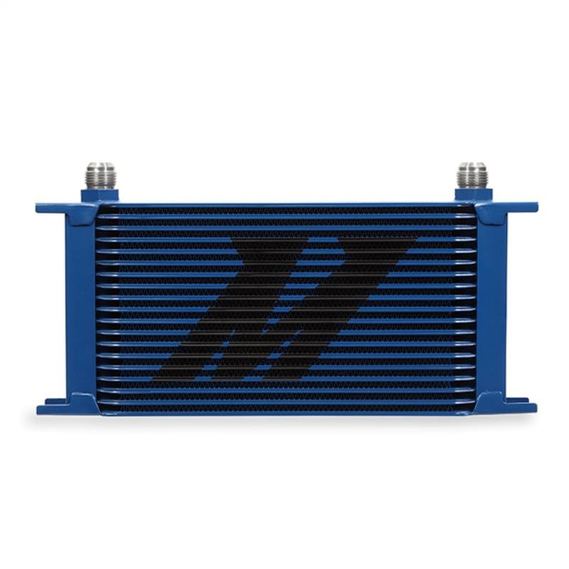 Mishimoto MMOC-19BL Universal 19-Row Oil Cooler, Blue