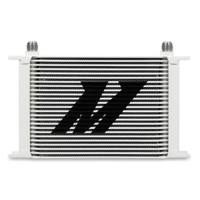 Mishimoto MMOC-25WT Universal 25-Row Oil Cooler, White