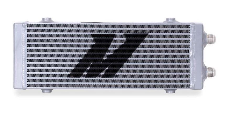 Mishimoto MMOC-DP-MSL Universal Dual Pass Bar and Plate Oil Cooler, Medium
