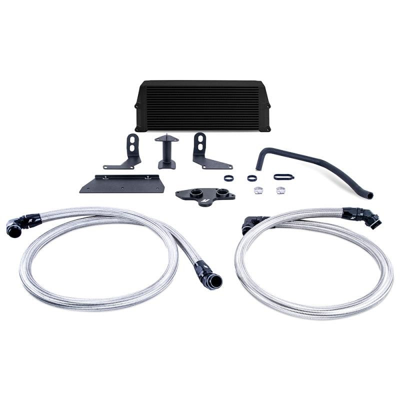 Mishimoto MMOC-F2D-11KBK Performance Oil Cooler, fits Ford 6.7L Powerstroke 2011-2019, Black