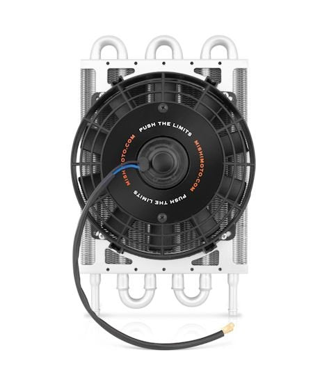 Mishimoto MMOC-F Heavy-Duty Transmission Cooler with Electric Fan