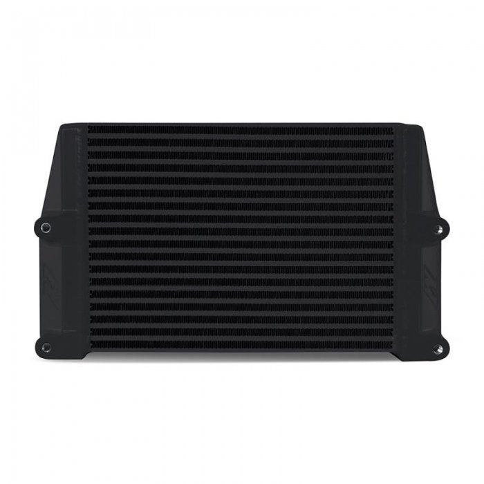 Mishimoto MMOC-SSO-10BK Universal Heavy-Duty Bar-and-Plate Fluid Cooler, 10-in Core, Same-Side Outlets