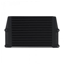 Load image into Gallery viewer, Mishimoto MMOC-SSO-10BK Universal Heavy-Duty Bar-and-Plate Fluid Cooler, 10-in Core, Same-Side Outlets