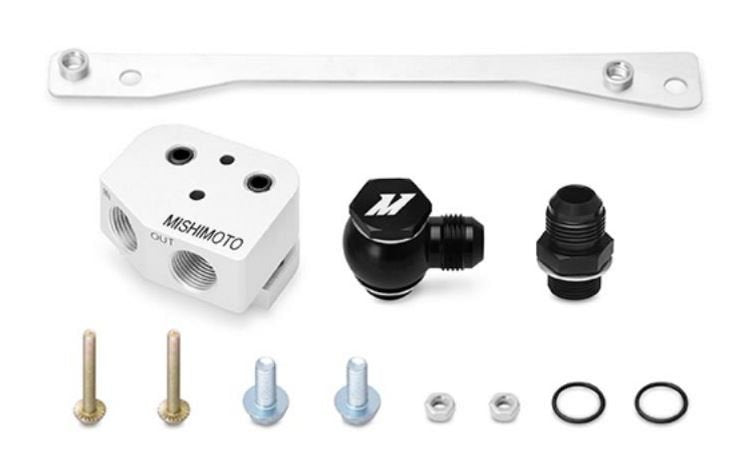 Mishimoto MMOCA-GTO Front-Sump Oil Cooler Adapter for LS1/LS2