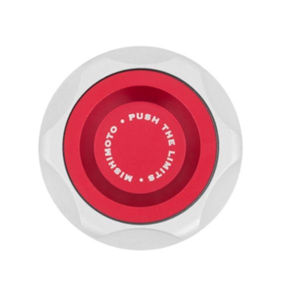 Mishimoto MMOFC-MUS1-RD Oil Filler Cap, fits Ford Powerstroke 1994-2010