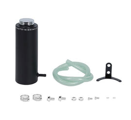 Mishimoto MMRT-CAWBK Aluminum Coolant Reservoir Tank, Wrinkle Black