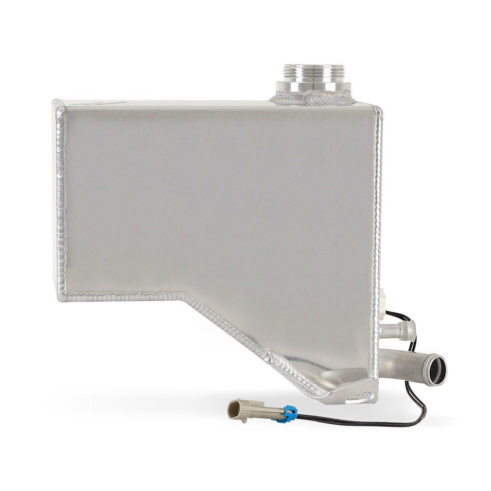 Mishimoto MMRT-DMAX-01N Aluminum Degas Tank, Chevy/GMC 6.6L Duramax (LB7/LLY/LBZ) 2001-2007, Natural