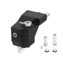 Load image into Gallery viewer, Mishimoto MMRT-F2D-11SMWBK Secondary Degas Tank, Fits 2011+ Ford 6.7L Powerstroke, Micro-Wrinkle Black