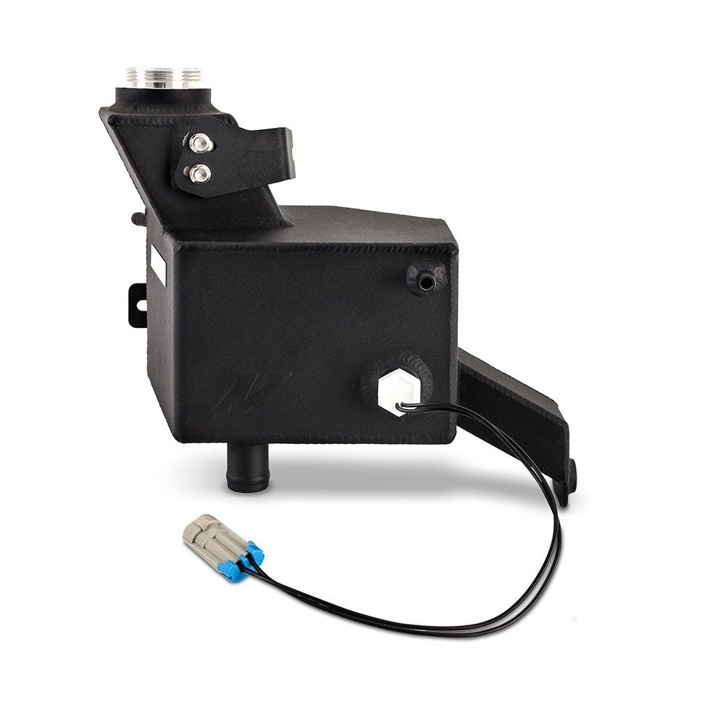 Mishimoto MMRT-RAM-13MWBK Aluminum Degas Tank, Fits Ram 6.7L Cummins 2013-2018, Micro-Wrinkle Black