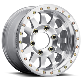 Aluminum Wheels 17x9 Beadlock MR101 Bolt Pattern 6 On 165.1 Offset -12 Lip Size 3.15 Raw Machined Method