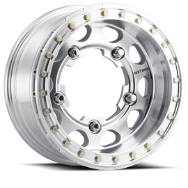 Aluminum Wheels 17x8 Buggy Beadlock MR103 Bolt Pattern 5 On 205 Offset 0 Lip Size 2.76 Raw Machined Method