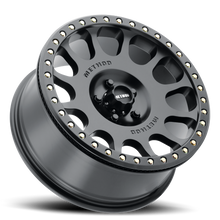Load image into Gallery viewer, Aluminum Wheels 17x8.5 Beadlock MR105 Bolt Pattern 5 On 139.7 Offset 0 Lip Size 1.46 Matte Black MB Method