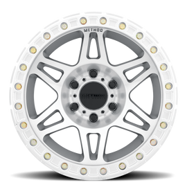 Aluminum Wheels 17x9 Beadlock MR106 Bolt Pattern 5 On 127 Offset -44 Lip Size 0 Machined SL Clear Coat Method