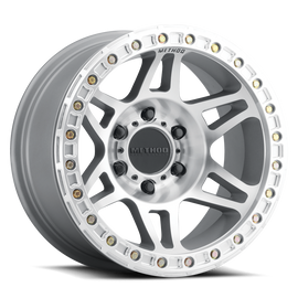 Aluminum Wheels 17x9 Beadlock MR106 Bolt Pattern 6 On 139.7 Offset -44 Lip Size 0 Machined SL Clear Coat Method
