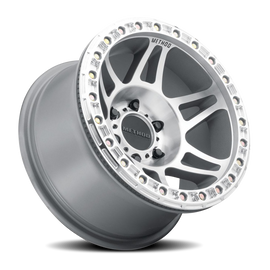 Aluminum Wheels 17x9 Beadlock MR106 Bolt Pattern 6 On 139.7 Offset -44 Lip Size 0 Machined SL Clear Coat Method