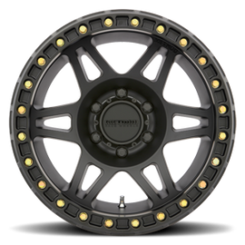Aluminum Wheels 17x9 Beadlock MR106 Bolt Pattern 6 On 139.7 Offset -44 Lip Size 0 Matte Black MB Method
