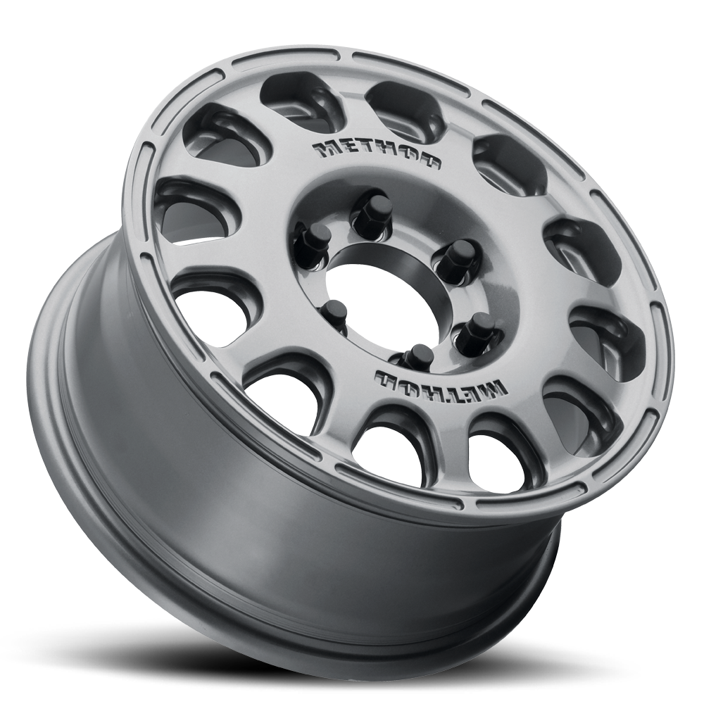 Aluminum Wheels 16x7 MR107 Bolt Pattern 6 On 139.7 Offset 25 Lip Size 0 Gloss Titanium Method