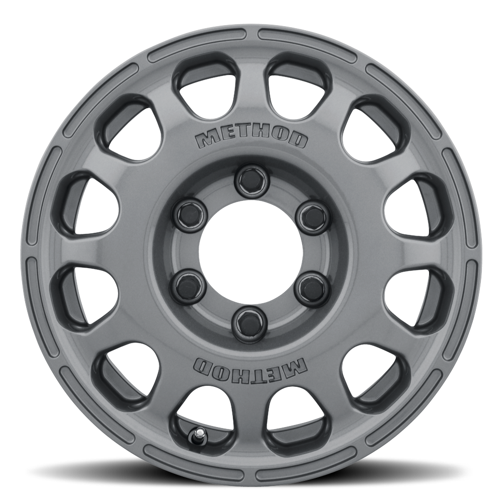 Aluminum Wheels 16x7 MR107 Bolt Pattern 6 On 139.7 Offset 25 Lip Size 0 Gloss Titanium Method