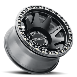 Aluminum Wheels 17x9 MR108 Bolt Pattern 6 On 139.7 Offset -44 Lip Size 0.63 Matte Black MB Method