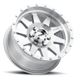Aluminum Wheels 20x9 The Standard MR301 Bolt Pattern 6 On 139.7 Offset 18 Lip Size 1.85 Machined SL Clear Coat Method