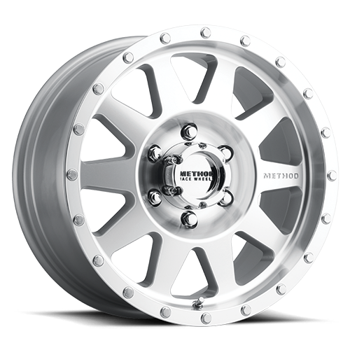 Aluminum Wheels 17x8.5 The Standard MR301 Bolt Pattern 6 On 135 Offset 0 Lip Size 2.76 Machined SL Clear Coat Method