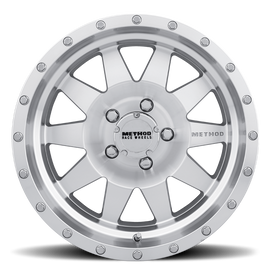 Aluminum Wheels 17x8.5 The Standard MR301 Bolt Pattern 5 On 127 Offset 0 Lip Size 2.76 Machined SL Clear Coat Method