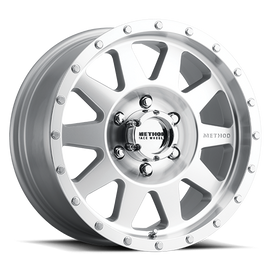 Aluminum Wheels 17x8.5 The Standard MR301 Bolt Pattern 6 On 139.7 Offset 0 Lip Size 2.76 Machined SL Clear Coat Method