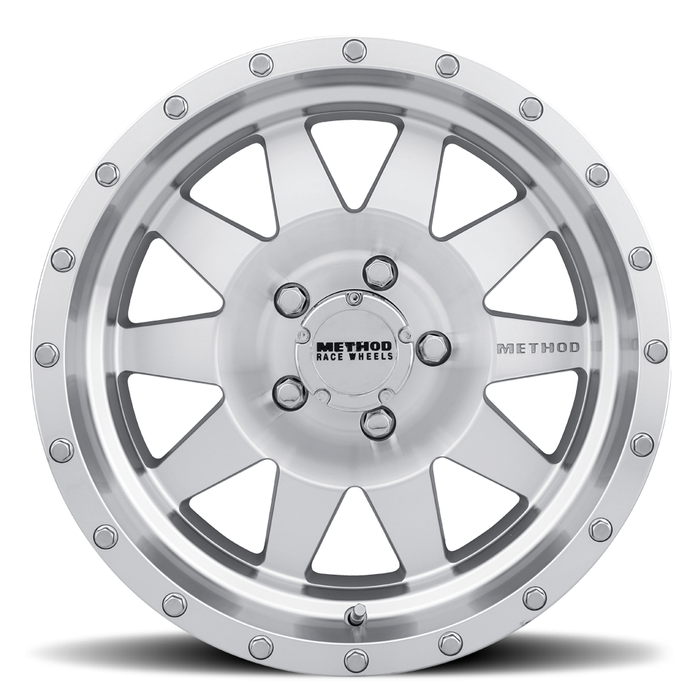 Aluminum Wheels 17x9 The Standard MR301 Bolt Pattern 5 On 127 Offset -12 Lip Size 3.46 Machined SL Clear Coat Method