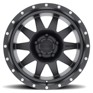 Aluminum Wheels 18x9 The Standard MR301 Bolt Pattern 5 On 127 Offset -12 Lip Size 3.54 Matte Black MB Method