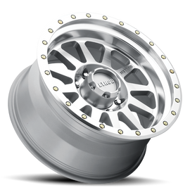 Aluminum Wheels 20x10 Double Standard MR304 Bolt Pattern 8 On 170 Offset -18 Lip Size 3.9 Machined SL Clear Coat Method