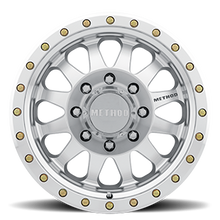 Load image into Gallery viewer, Aluminum Wheels 20x10 Double Standard MR304 Bolt Pattern 8 On 180 Offset -18 Lip Size 3.9 Machined SL Clear Coat Method