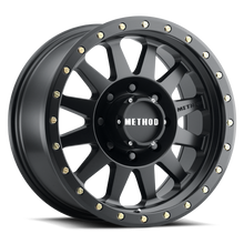 Load image into Gallery viewer, Aluminum Wheels 16x8 Double Standard MR304 Bolt Pattern 8 On 165.1 Offset 0 Lip Size 2.76 Matte Black MB Method