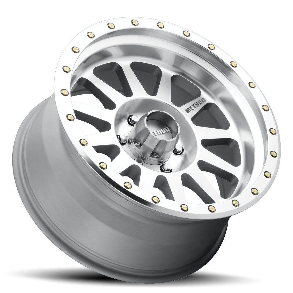 Aluminum Wheels 17x8.5 Double Standard MR304 Bolt Pattern 6 On 135 Offset 0 Lip Size 2.6 Machined SL Clear Coat Method