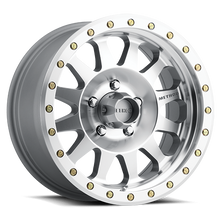 Load image into Gallery viewer, Aluminum Wheels 17x8.5 Double Standard MR304 Bolt Pattern 5 On 127 Offset 0 Lip Size 2.6 Machined SL Clear Coat Method