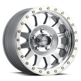 Method Race Wheels MR30478555300 Aluminum Wheels 17x8.5 Double Standard MR304 Bolt Pattern 5 On 139.7 Offset 0 Lip Size 2.6 Machined SL Clear Coat Method