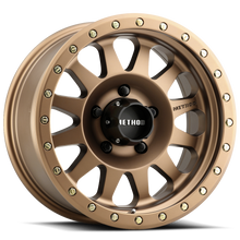 Load image into Gallery viewer, Aluminum Wheels 18x9 Double Standard MR304 Bolt Pattern 5 On 150 Offset 25 Lip Size 2.44 Method Bronze BRZ Method