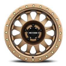 Load image into Gallery viewer, Aluminum Wheels 18x9 Double Standard MR304 Bolt Pattern 5 On 150 Offset 25 Lip Size 2.44 Method Bronze BRZ Method