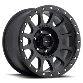 Aluminum Wheels 20x10 NV MR305 Bolt Pattern 6 On 139.7 Offset -18 Lip Size 2.05 Matte Black MB Method