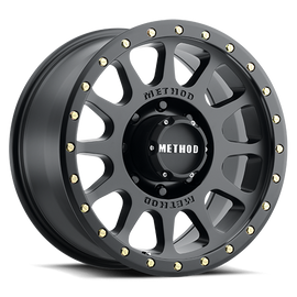 Aluminum Wheels 16x8 NV MR305 Bolt Pattern 8 On 165.1 Offset 0 Lip Size 1.57 Matte Black MB Method