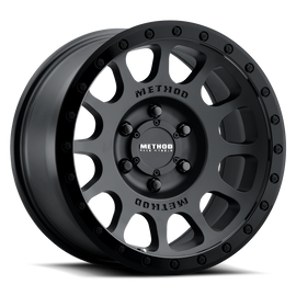 Aluminum Wheels 17x8.5 NV MR305 Bolt Pattern 5 On 127 Offset 0 Lip Size 1.3 Double Black BK Method