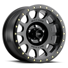Load image into Gallery viewer, Aluminum Wheels 17x8.5 NV MR305 Bolt Pattern 5 On 127 Offset 25 Lip Size 1.18 Matte Black MB Method