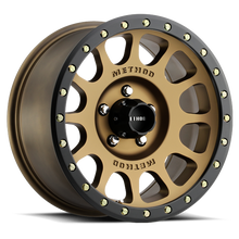 Load image into Gallery viewer, Aluminum Wheels 17x8.5 NV MR305 Bolt Pattern 5 On 139.7 Offset 0 Lip Size 1.3 Method Bronze BRZ Black Street Loc Method