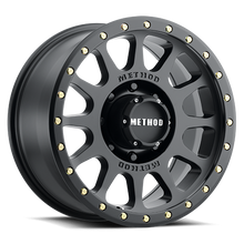 Load image into Gallery viewer, Aluminum Wheels 17x8.5 NV HD MR305 Bolt Pattern 8 On 165.1 Offset 0 Lip Size 1.26 Matte Black MB Method